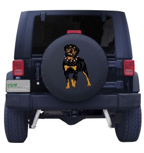 Rottweiler Color Tire Cover 