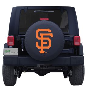 San Francisco Giants MLB Jeep Spare Tire Cover Logo on Black or White Vinyl