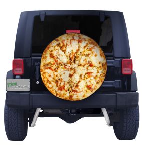 Sicilian Pizza Tire Cover