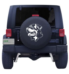 Rottweiler Smiling Tire Cover 