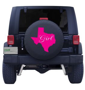 Texas Girl Tire Cover