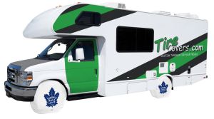 Toronto Maple Leafs RV Tire Shade Covers