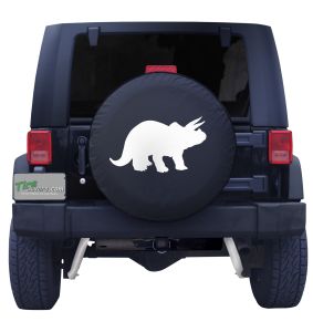 Triceratops Dinosaur Tire Cover