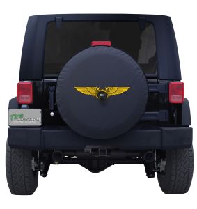 SUV and Many Vehicle CHANGSHULUOBEI US Navy Boatswains Mate Dust-Proof Waterproof Tire Cover Spare Wheel Tire Cover Fit for Jeep,Trailer RV 