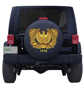 United States Army Warrant Officer Rising Eagle Tire Cover