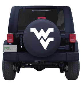 WVU Mountaineers Logo Spare Tire Cover Jeep Wrangler