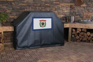 West Virginia State Flag Logo Grill Cover