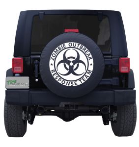 Zombie Outbreak Tire Cover