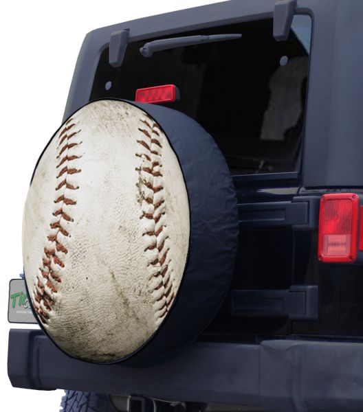 Baseball Love jeep tire cover