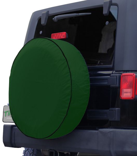 Tire Cover Central Green Woman Sun & Moon Spare Tire Cover (Custom Made to Your tire Size-See menu) Plain Green Spare Tire Cover