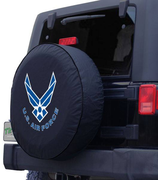 Winnipeg Jets HBS Black Vinyl Fitted Spare Car Tire Cover