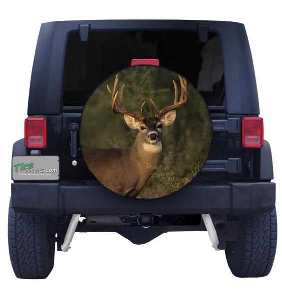 Tire Cover Central Deer Symonds Creek Spare Tire Cover (Custom Made to Your tire Size-See menu) : Tire Cover Central Deer Symonds Creek Spare Tire Cover