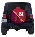 Arizona State University and Nebraska Cornhuskers House Divided Tire Cover