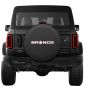 Ford Bronco Cat Paw Print Spare Tire Cover back view