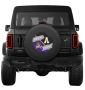 Florida Gators & Georgia Bulldogs House Divided Spare Tire Cover Front
