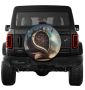 Paige's Mystery Book Spare Tire Cover Ford Bronco Back View