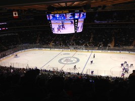 New York Rangers Madison Square Garden Arena