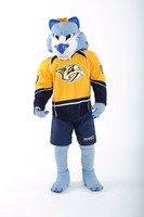 Nashville Predators Gnash Mascot