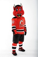 New Jersey Devils NJ Devil Mascot