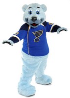 St Louis Blues Louie the Bear Mascot