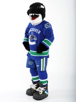 Vancouver Canucks Fin the Whale Mascot