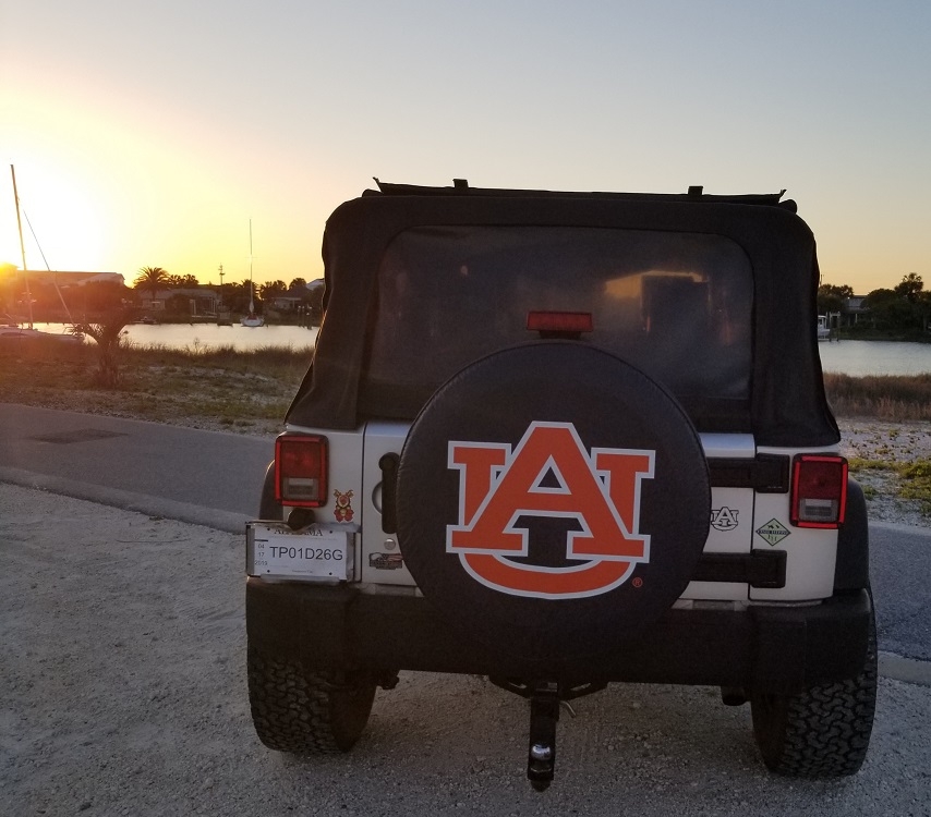 Auburn Jeep Tire Cover