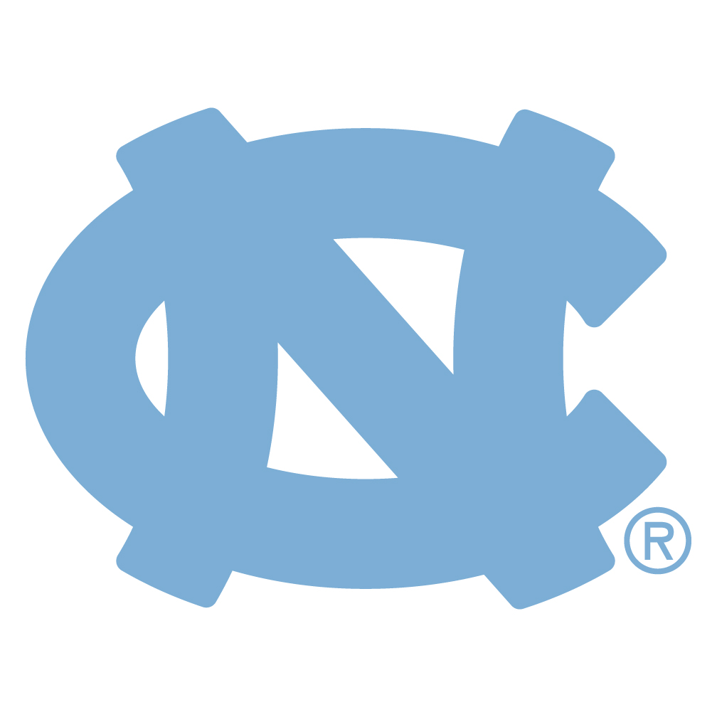 North Carolina State University Spare Tire Cover with Tar Heels Logo